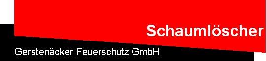 Schaumlöscher